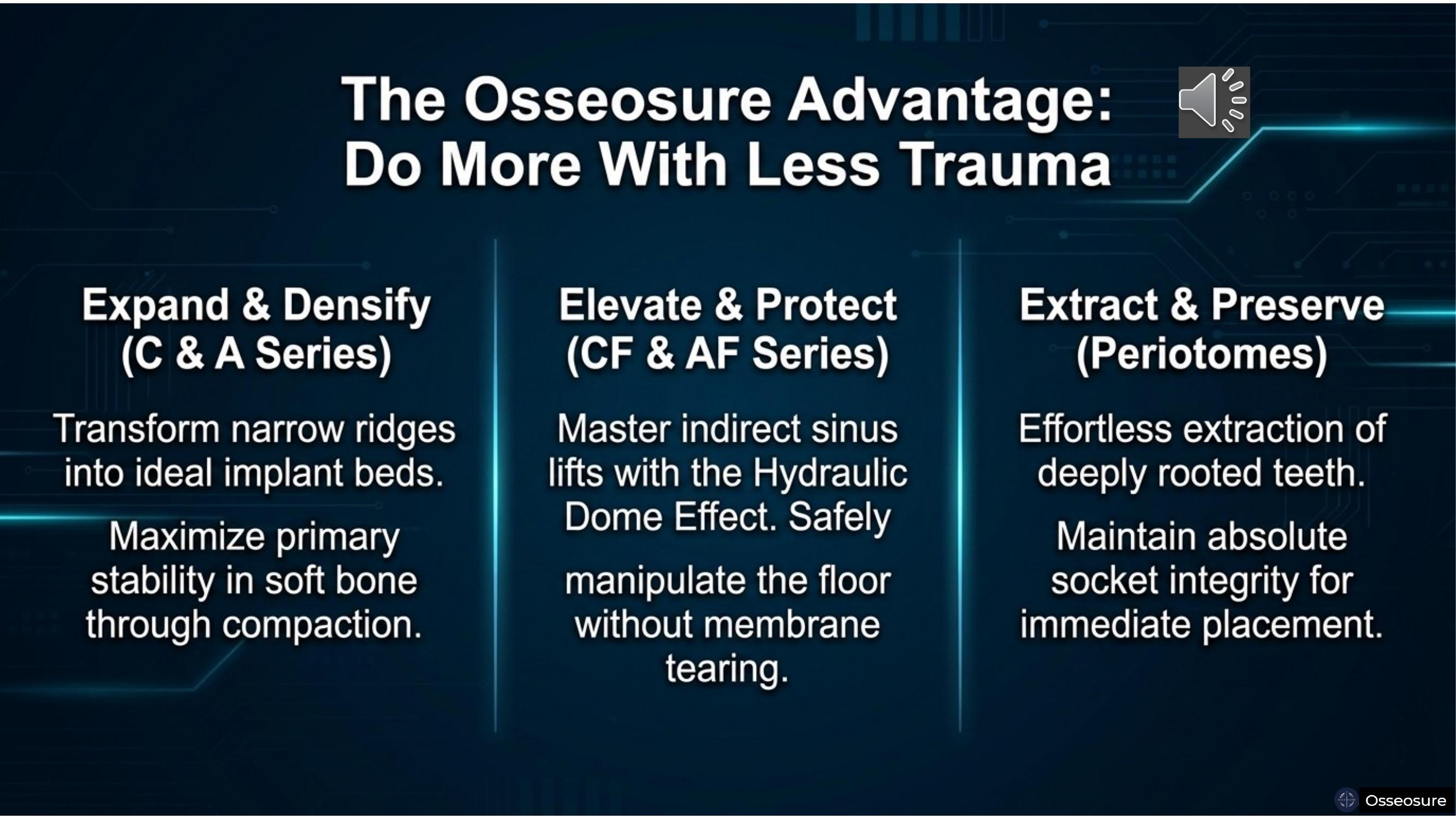 The OsseoSure Catalogue — Slide 16